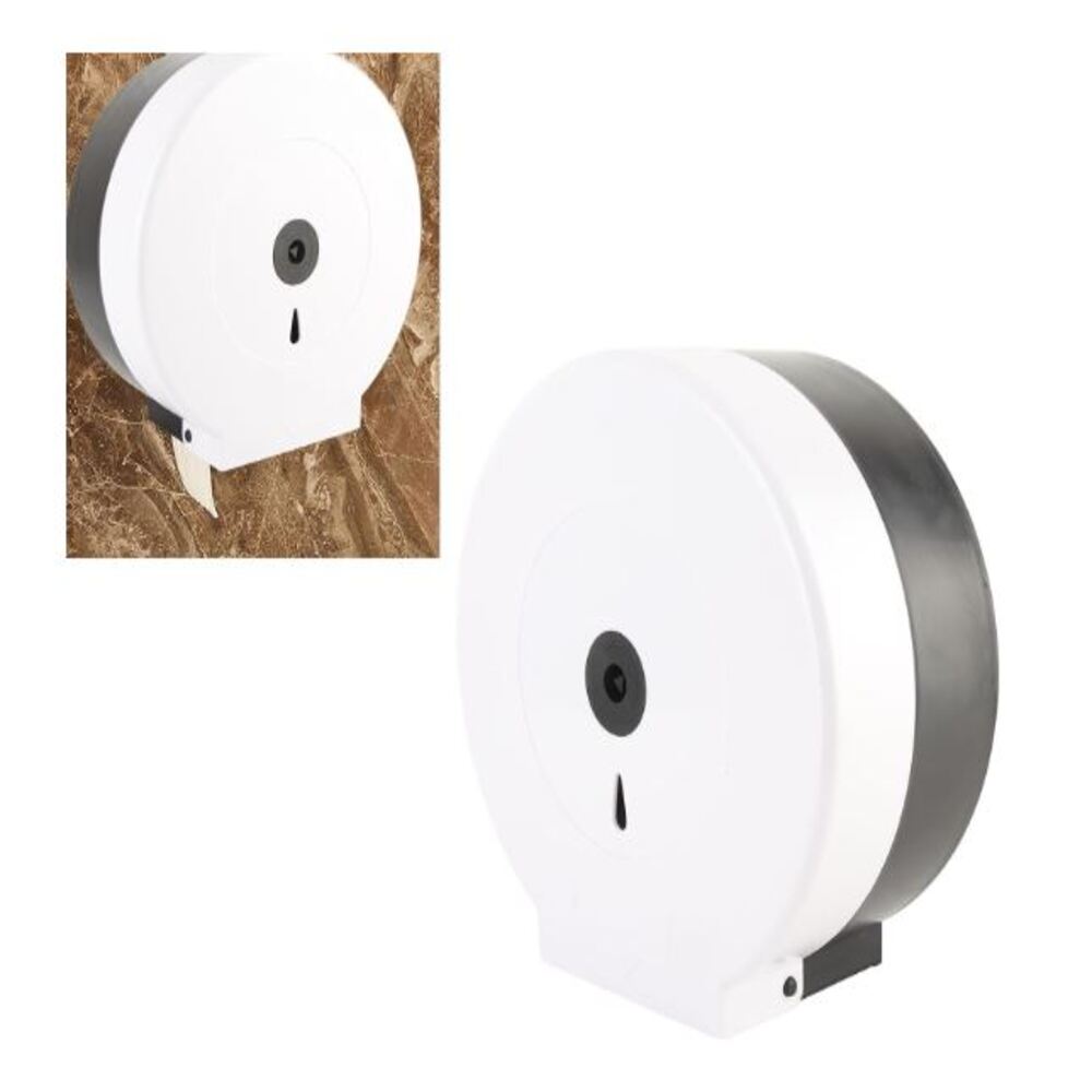 DISPENSADOR DE ROLLO DE PAPEL HIGIENICO  -Blanco