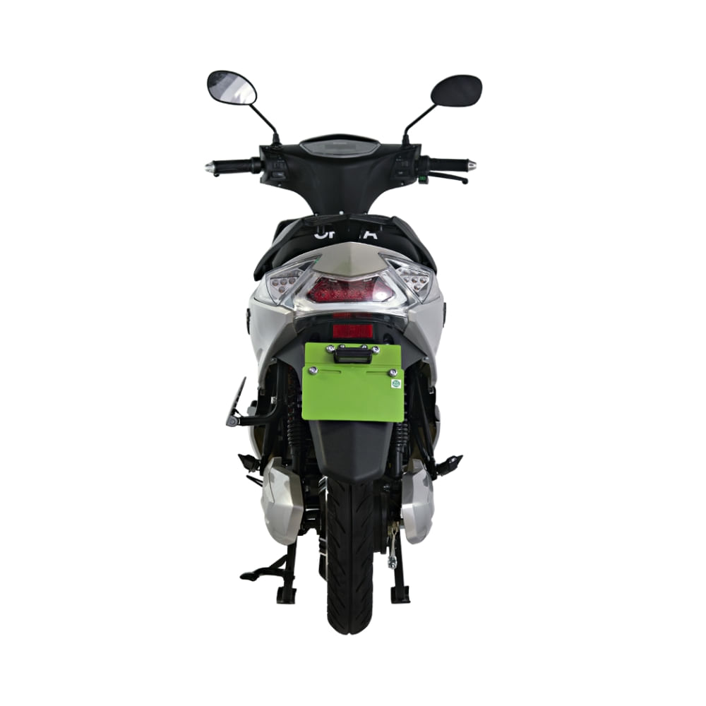 Moto Eléctrica Okaya FAAST F2T Motor 2500W Batería removible LFP 72V 30AH - plata