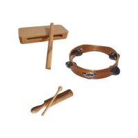 Set de Instrumentos de Percusión En Madera