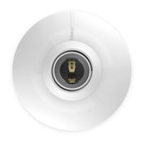 Wall Socket (Base + Tapa) 100W E-27 Blanco Bticino