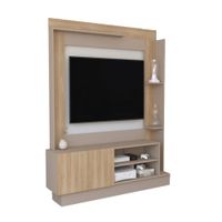 Estante para TV 70"" Doha 1 Puerta Taupe Fresno
