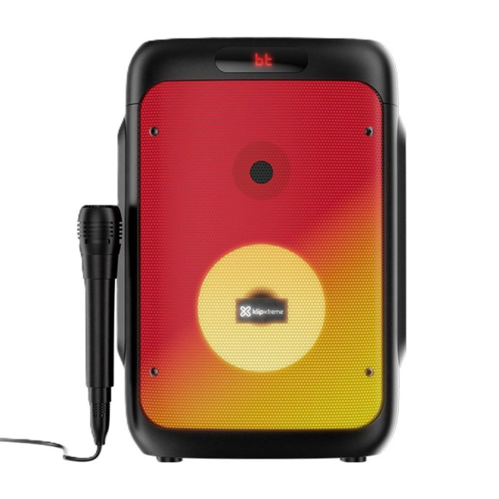 Parlante Klip Xtreme KLS652 con Batería y Luces Fuego + Micro