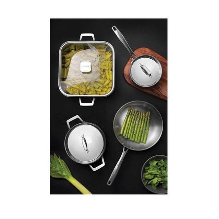 Sartén TRAMONTINA Professional ace inox26cm sTapa