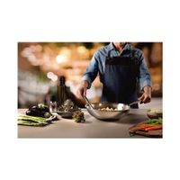 Sartén Tramontina WOK Professional ace inox28cm