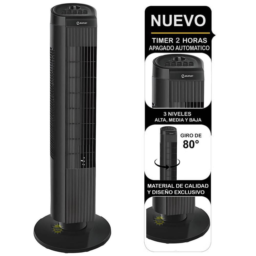 Ventilador Torre 30 VMTT-933 Negro