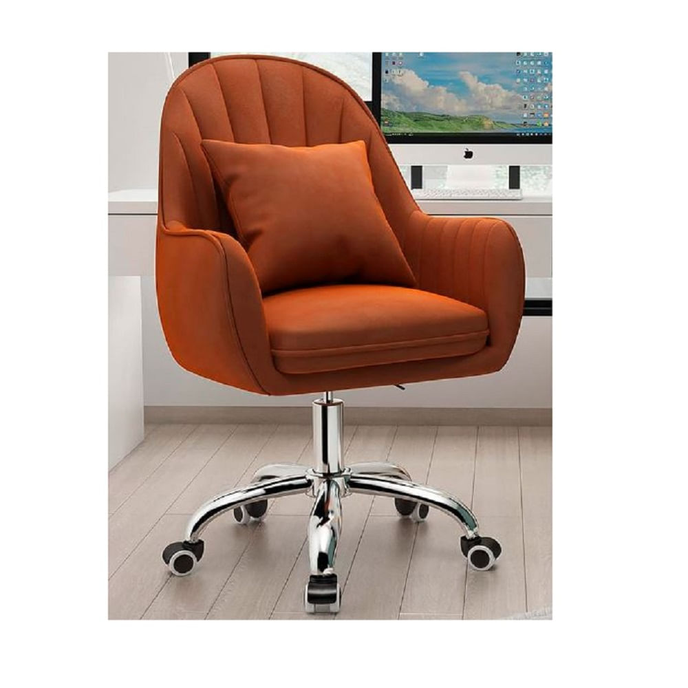 SILLA GIRATORIA DMUEBLES QUIRA DE ESCRITORIO MARRON