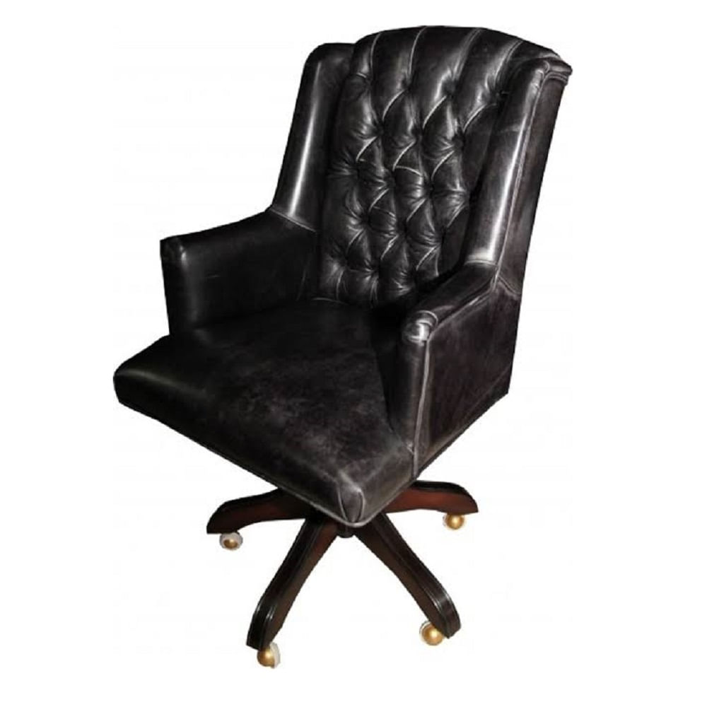 SILLA GIRATORIA DMUEBLES QUO DE ESCRITORIO NEGRO