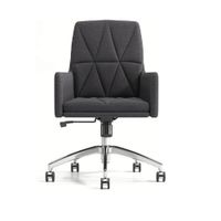 SILLA GIRATORIA DMUEBLES QUETZALLI DE ESCRITORIO NEGRO