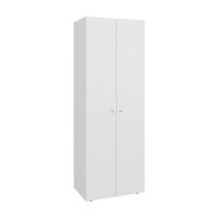Ropero Melamina Blanco Tuhome 2 Puertas