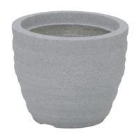 Maceta con Plato Tramontina Inca 24cm Marmol