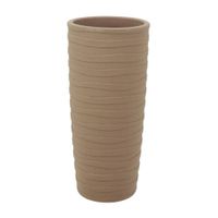 Maceta con Plato Tramontina Grego 80cm Arena