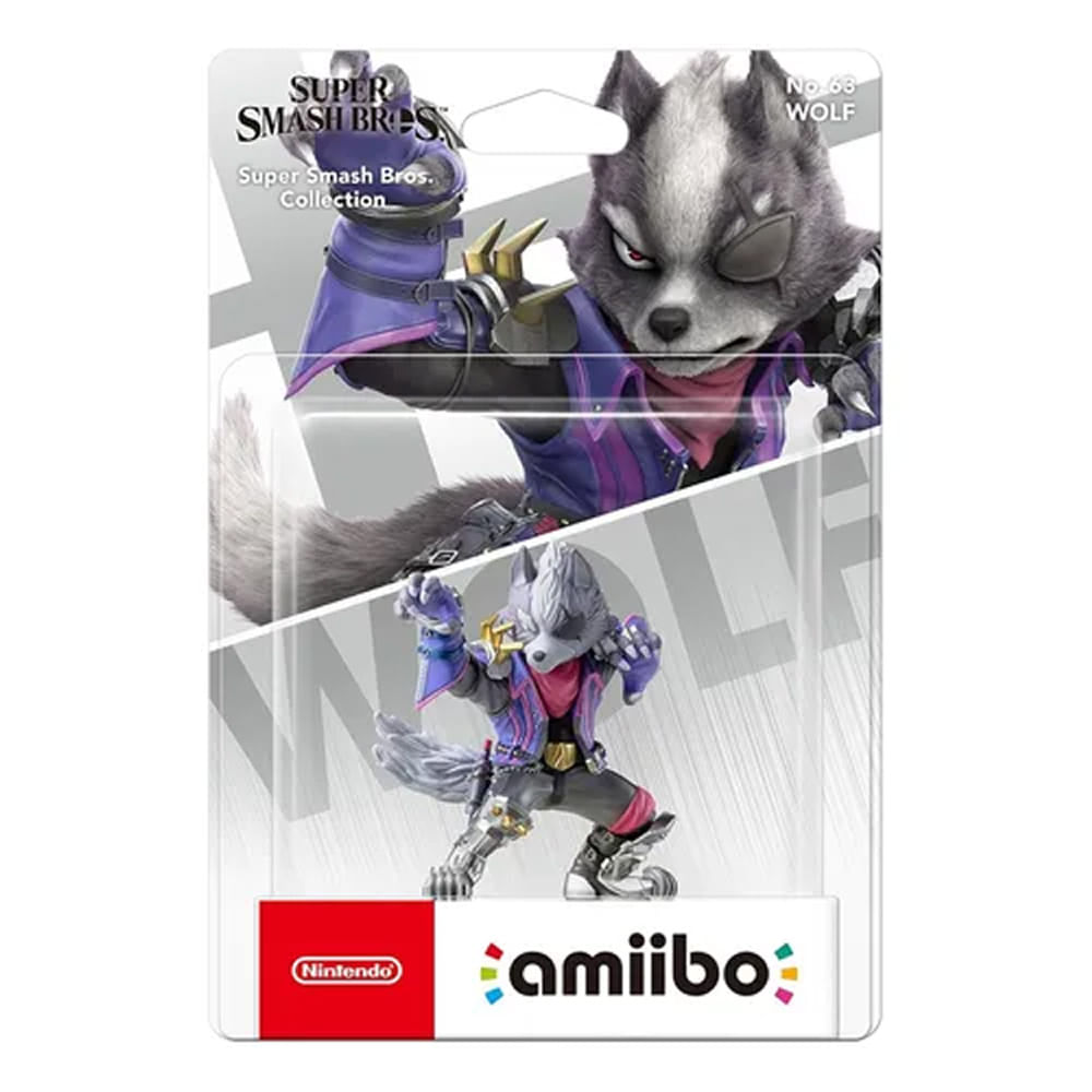 AMIIBO WOLF SUPER SMASH BROS NINTENDO SWITCH