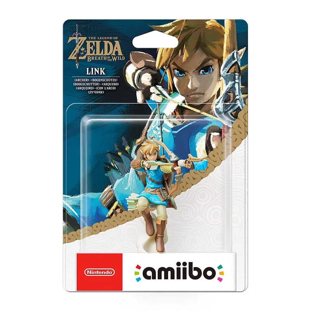 AMIIBO LINK ARQUERO BREATH OF THE WILD NINTENDO SWITCH
