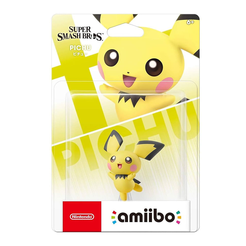 AMIIBO PICHU SUPER SMASH BROS NINTENDO SWITCH