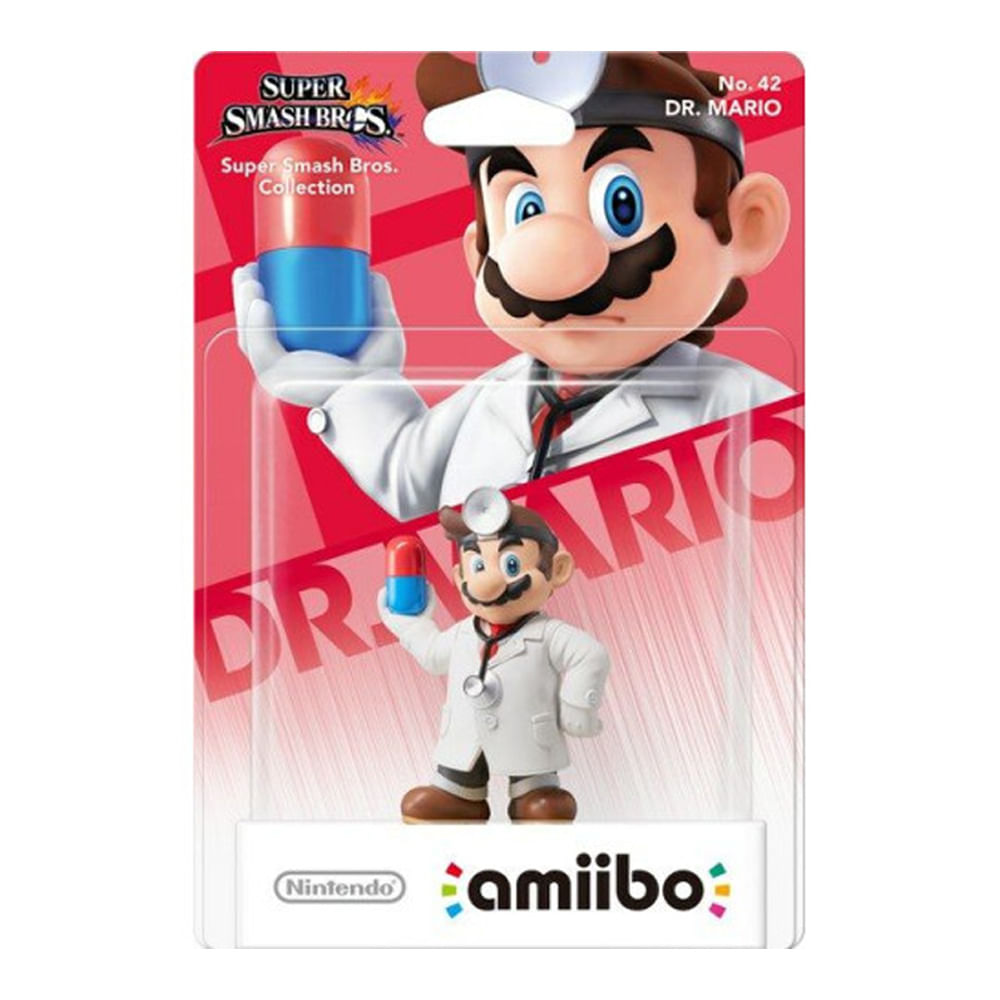 AMIIBO DR. MARIO SUPER SMASH BROS NINTENDO SWITCH