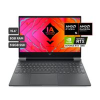 Laptop Gamer HP 15-FB2002LA 15.6"" AMD Ryzen 5 (8000 series) 8GB 512GB SSD
