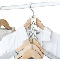 ORGANIZADOR DE GANCHOS DE ROPA - PACK x 4 GANCHOS