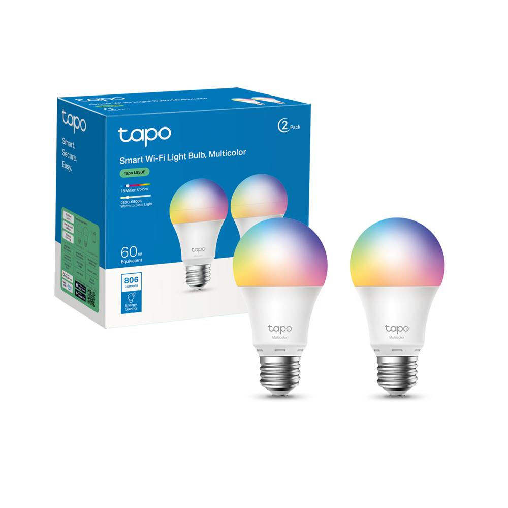 Foco Inteligente Tp-Link Tapo L530E 2pack Multicolor Regulable Control por Voz