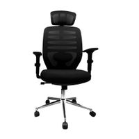 Silla Ergonómica Reclinable Led Presidencte Negro Ofideas