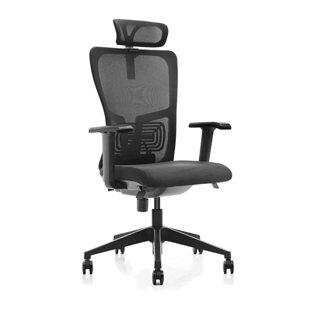 Silla Ergonómica Reclinable Slider Enjoy Negro Ofideas