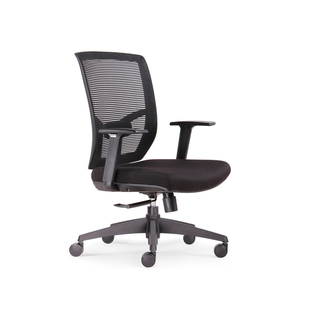 Silla Ergonómica Basculante Sedia Gerencial Negro Ofideas