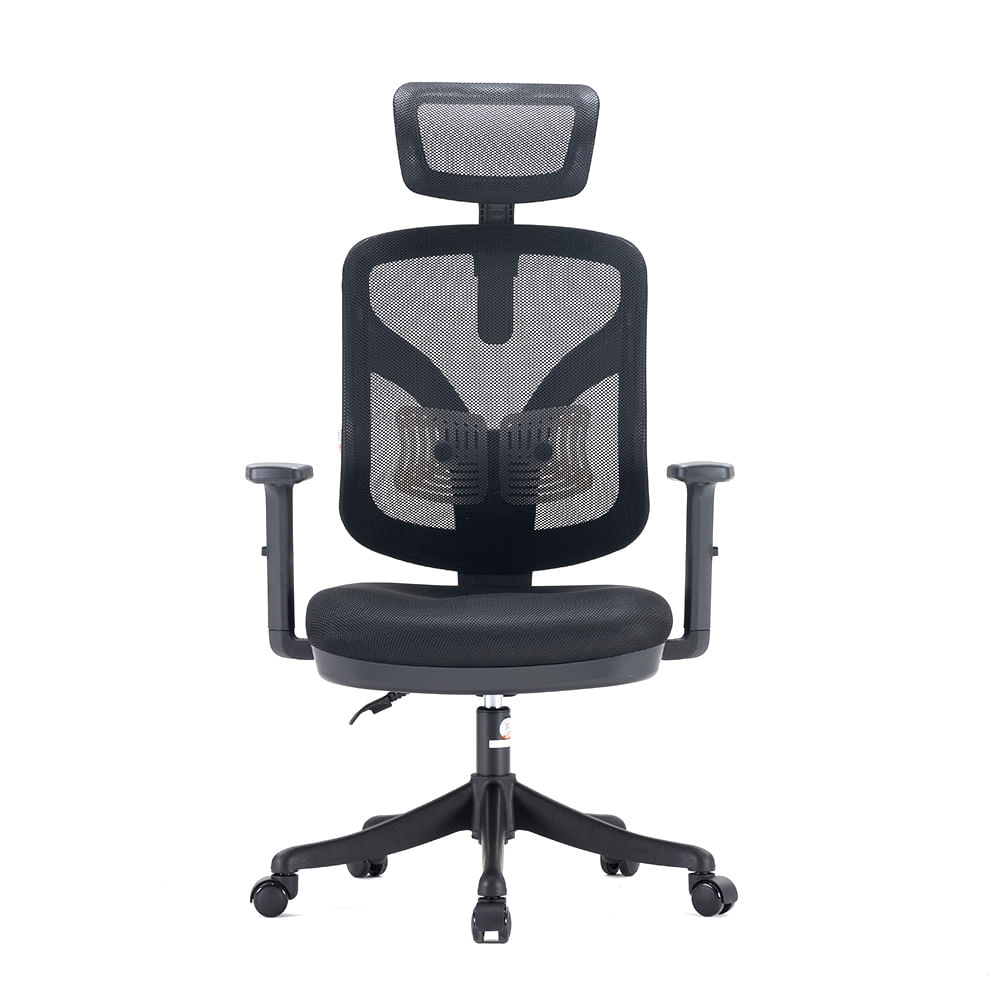 Silla Ergonómica Reclinable Trim Negro Nylon Ofideas