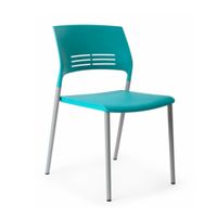 Silla Fija De Oficina Nicole Celeste Ofideas