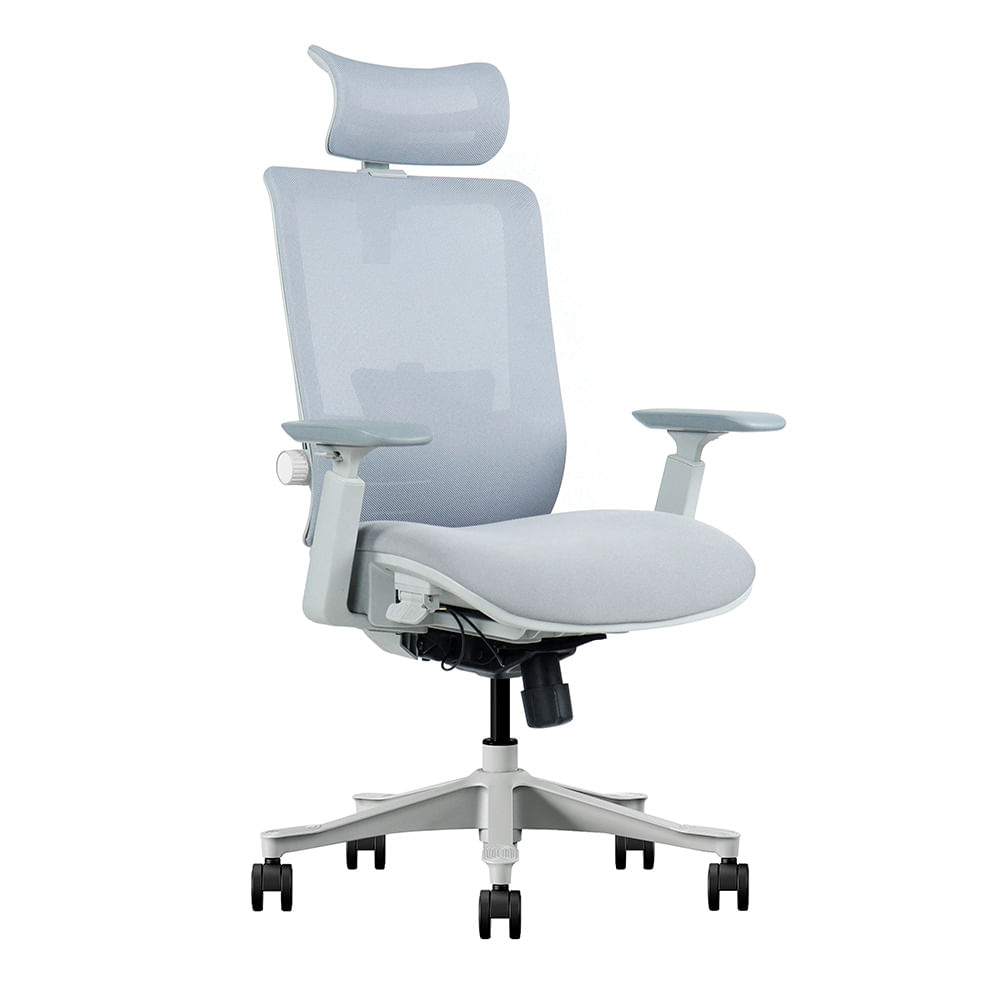 Silla Ergonómica Reclinable Slider Basic Brazo 3D. Gris Ofideas