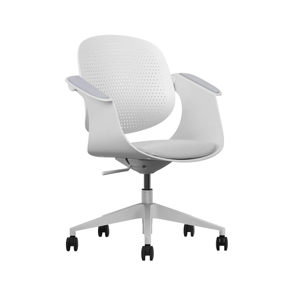 Silla Multifuncional Londres Brazos Fijos Gris Ofideas