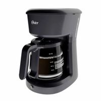 Cafetera Oster de 12 tazas con filtro permanente BVSTDCS12B.