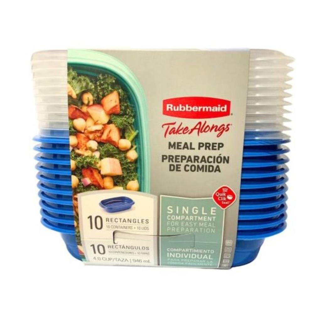 10 Recipientes con 946ml Rubbermaid 2141748