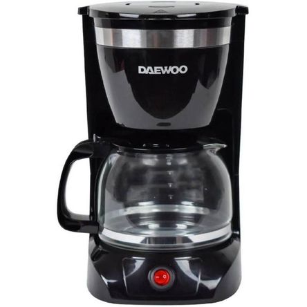 Cafetera negra daewoo dcm-1859 1.25l 12 tazas Cafetera negra daewoo dcm-1859 1.25l 12 tazas