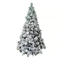 Árbol de Navidad con nieve 2.40 Mt