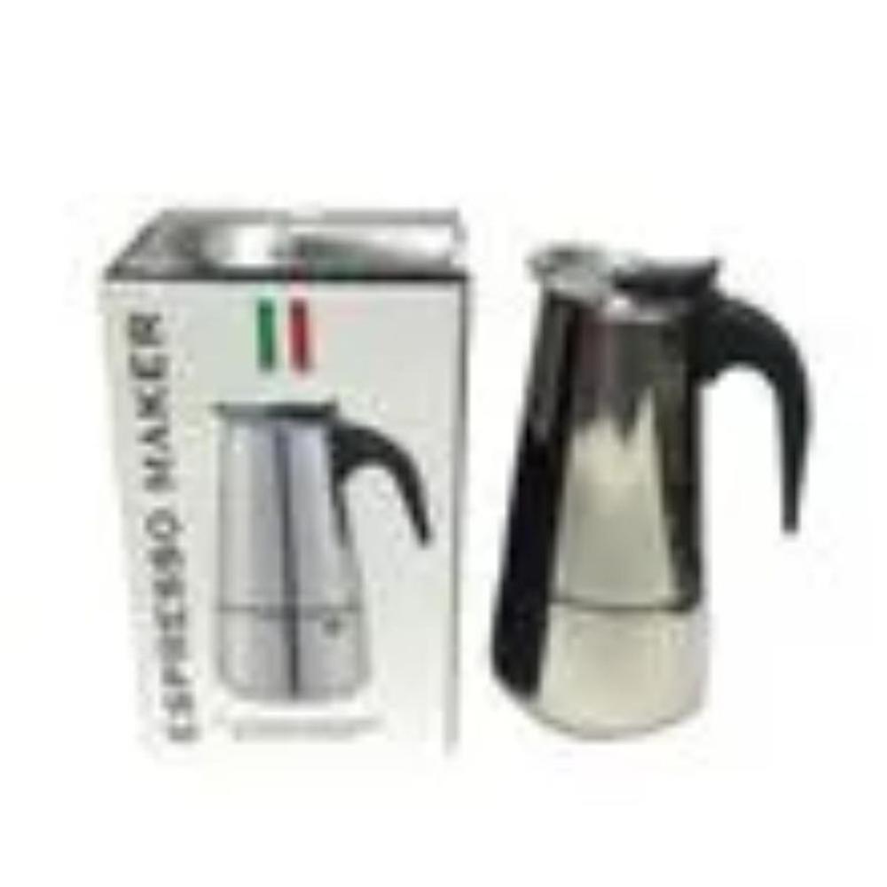 Cafetera Italiana Acero P-4 Tazas /4 Vasos - Ichimatsu 10033025
