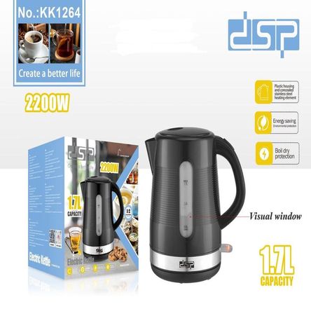 Hervidor electrico 1.7 L DSP KK1264 Hervidor electrico 1.7 L DSP KK1264