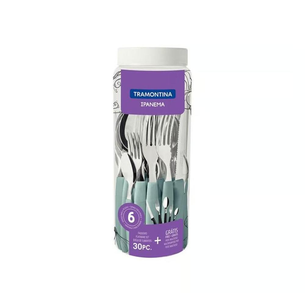 Jgo De Cubiertos X30 Pzas Ipanema Menta 10390011