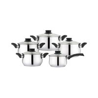 Set Ollas Valencia Tapa de Acero - 10286441