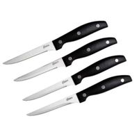 Set de Cuchillos Oster® 4Pzs GRANGER Acero Inoxidable Negro 75681 04