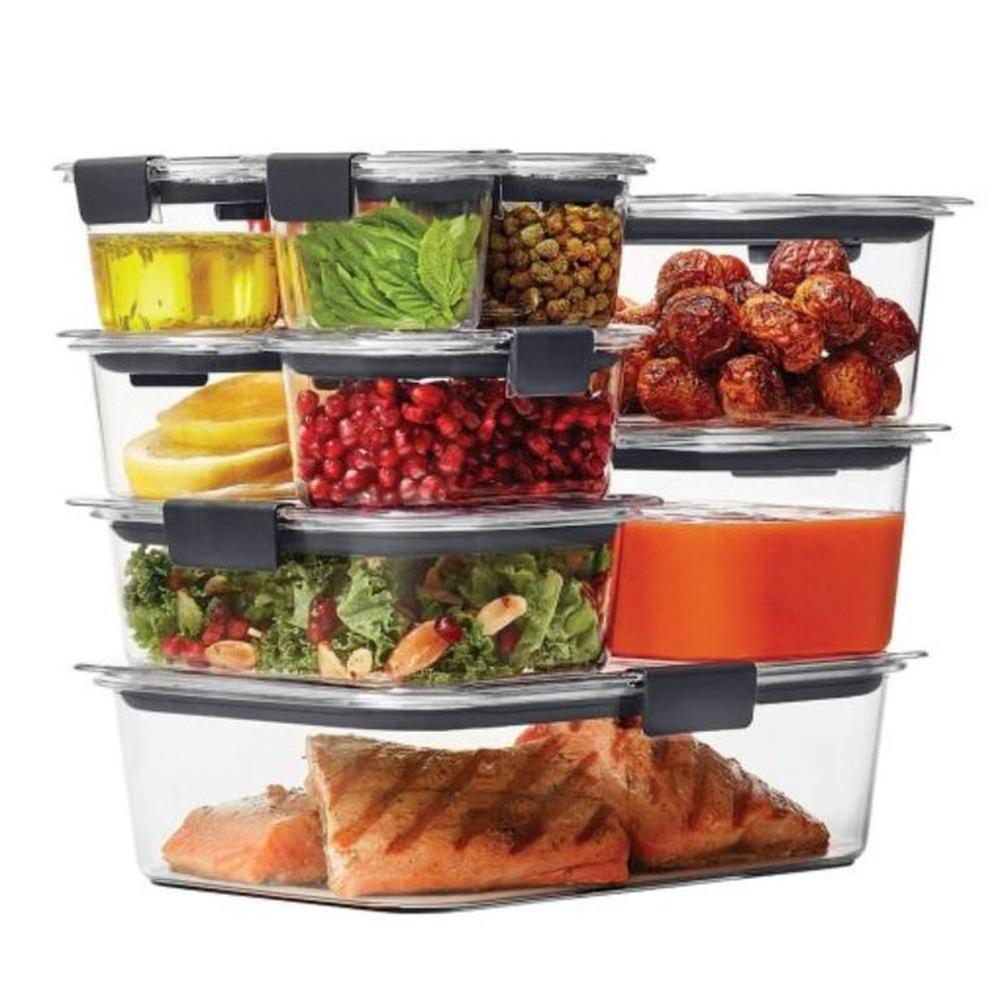 Set de 10 herméticos Rubbermaid Tritan 1990616
