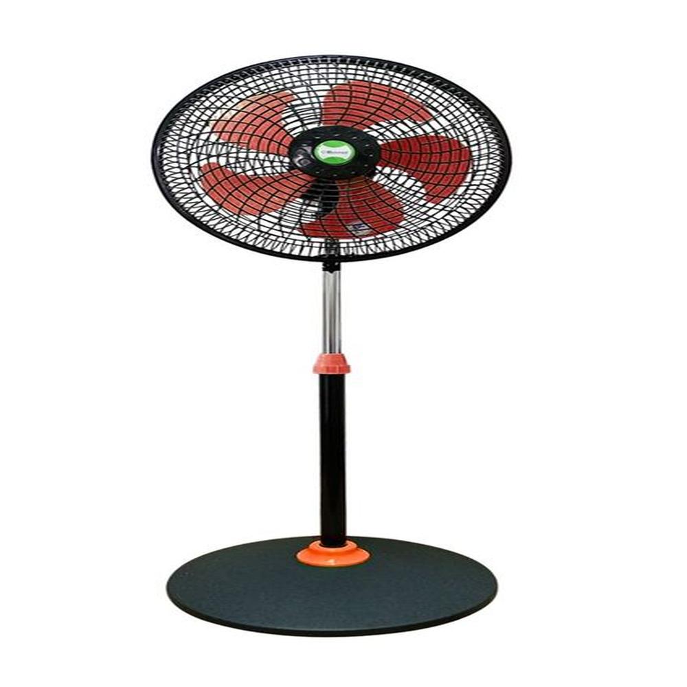 VENTILADOR BOSSKO 16"" PEDESTAL DE 5 ASPAS BK-8314VC NARANJA