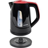 Hervidor inalámbrico inoxidable negro daewoo dek-1308 17l