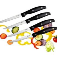 Set de Cuchillos Oster® 4Pzs GRANGER Acero Inoxidable Negro 75681 04
