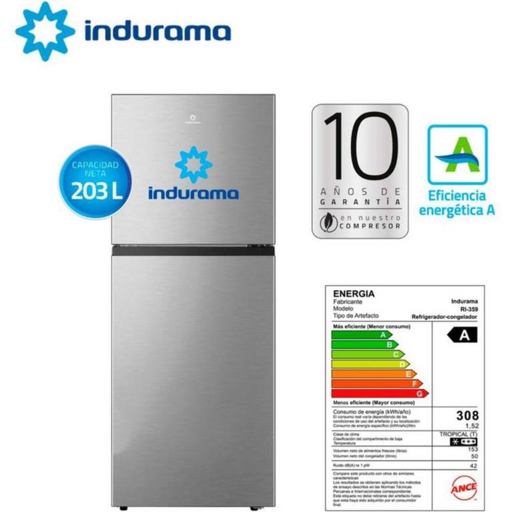 Refrigeradora Ri-359 203L Croma