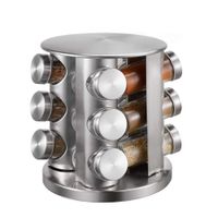 Set de Condimenteros 12 Frascos Con Base Giratorio - 90390404