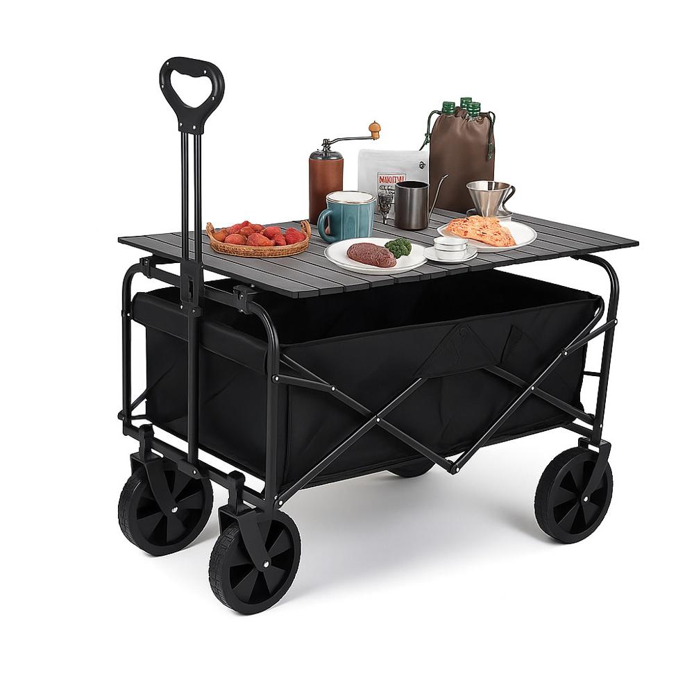 Carrito Plegable Con Mesa Para Compras Para Llevar De Todo 220kg