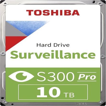 Disco duro Toshiba Surveillance S300 PRO 10TB SATA 7200 512MB 3 5