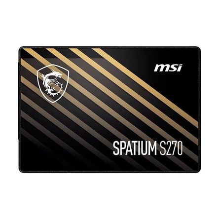 Disco SSD MSI SPATIUM S270 SATA 2.5 240GB SATA III 6Gbps