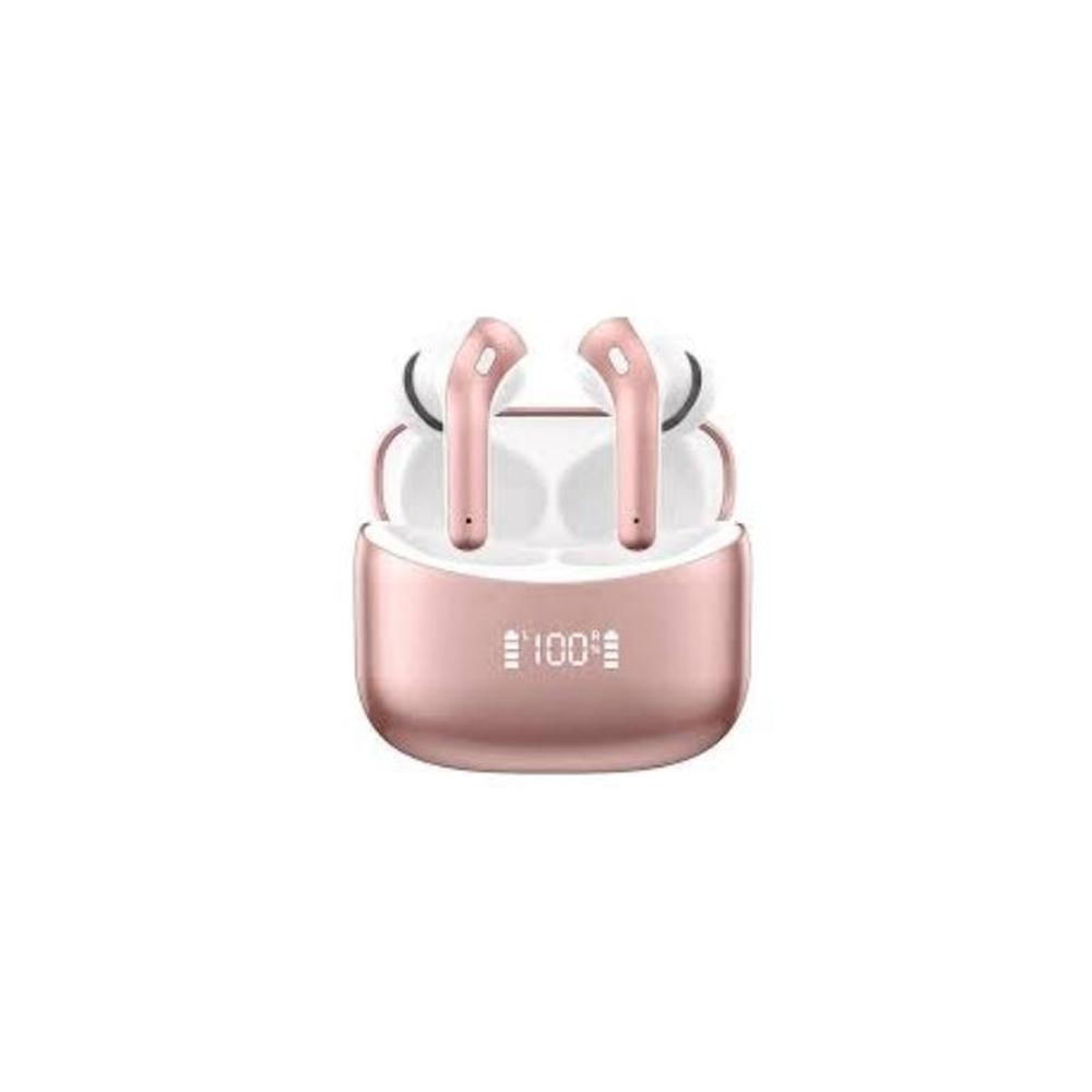 Audífonos TEROS TE-8074GR Bluetooth TWS RosaDorado Audífonos TEROS TE-8074GR Bluetooth TWS RosaDorado
