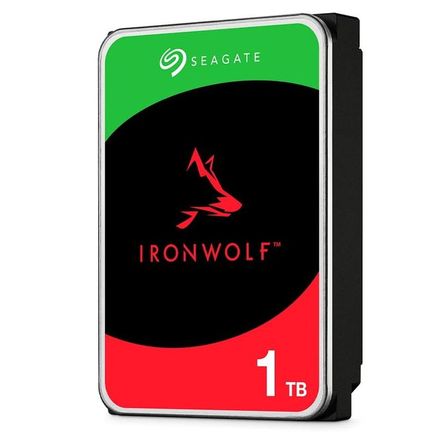 Disco duro Seagate Ironwolf NAS ST1000VN008 1TB SATA 6Gbs 5400 256MB