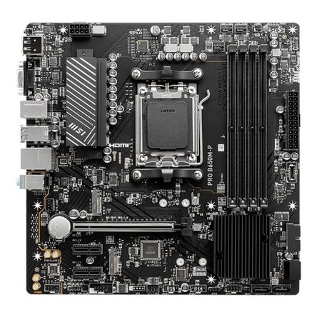 Motherboard MSI PRO B650M-P Chipset AMD B650 Socket AMD AM5 mATX